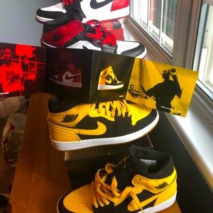 Nike Air Jordan 1 Old Love/New Love pack with box and insert.